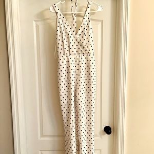 Like new! Polka Dot Halter jumpsuit